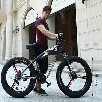 Amazon | マウンテンバイク26インチマウンテンバイク ファット